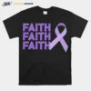 Faith Faith Faith Domestic Violence Awareness Unisex T-Shirt