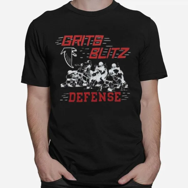 Falcons Grits Blitz Defense Unisex T-Shirt