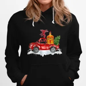 Fireball Cinnamon Whisky Christmas Truck Unisex T-Shirt