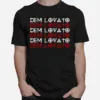 Font Art Demi Lovato Rock Holy Fvck Unisex T-Shirt