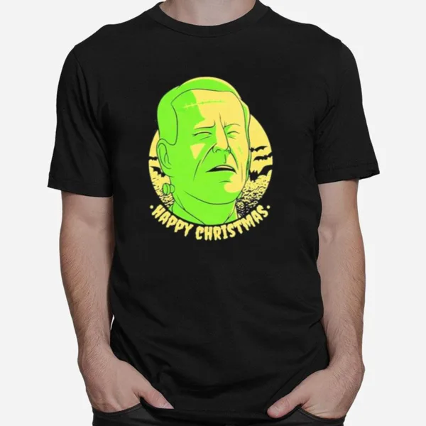 Frankenstein Biden Parody Happy Christmas Unisex T-Shirt