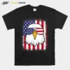 Funny 4Th Of July American Flag Usa Patriotic Eagle T B0B45Qrkt6 Unisex T-Shirt