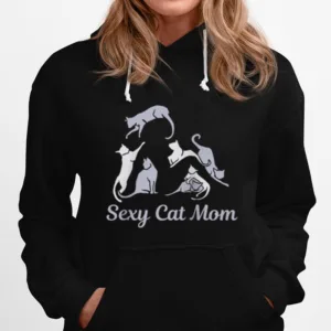 Funny Sexy Crazy Cat Lady Cute For Cats Best Mom Unisex T-Shirt