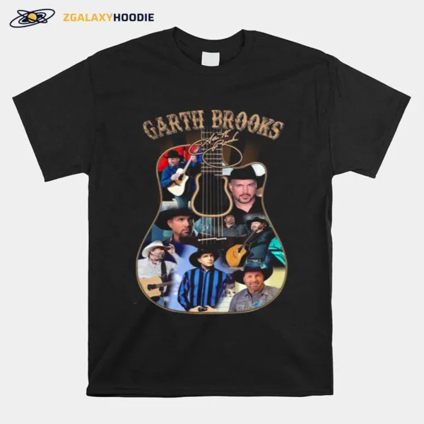 Garth Brooks Guitar Signature Unisex T-Shirt