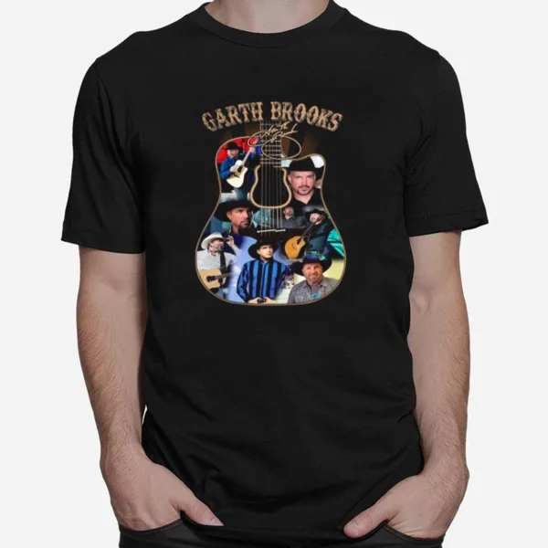 Garth Brooks Guitar Signature Unisex T-Shirt