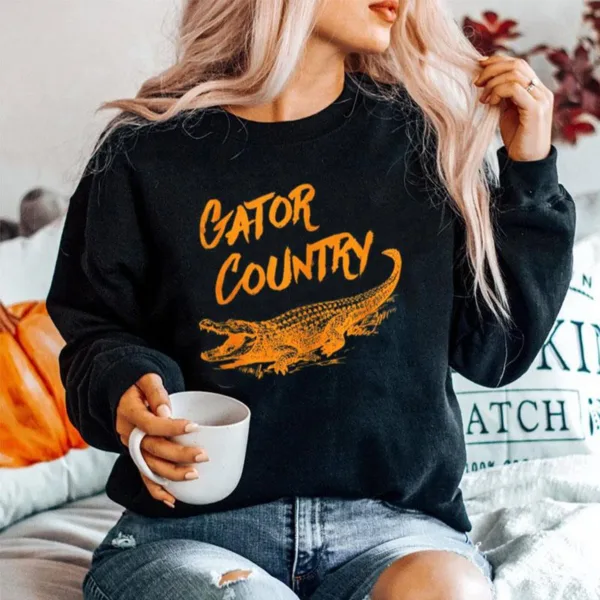 Gator Country Orange Script Unisex T-Shirt