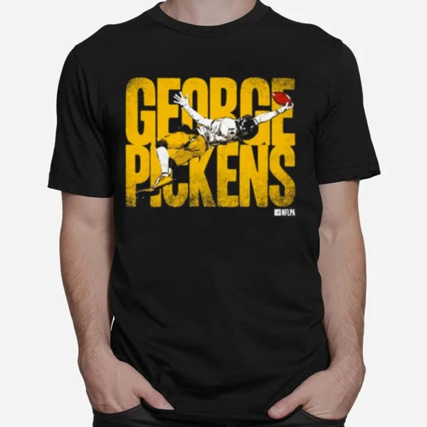 George Pickens Pittsburgh One Hand Catch Bold Unisex T-Shirt