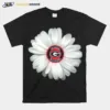 Georgia Bulldogs Daisy Flower Unisex T-Shirt