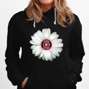 Georgia Bulldogs Daisy Flower Unisex T-Shirt