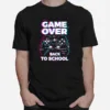 Glitch Game Over Back To School Unisex T-Shirt