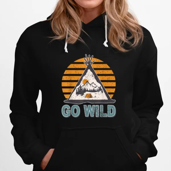 Go Wild Adventure Camping Travel Camping Vintage T B0B2Rlhrqc Unisex T-Shirt