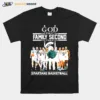 God Family Second First Then Spartans Basketball Unisex T-Shirt