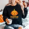 Golden Retriever Pumpkin Pumpkin Dont Scare Me I Fart Easily Halloween Unisex T-Shirt