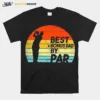 Golf Best Bonus Dad By Par Vintage Unisex T-Shirt