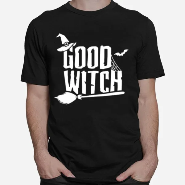 Good Witch Witch Broomstick Spooky Good Witch Souvenir Unisex T-Shirt