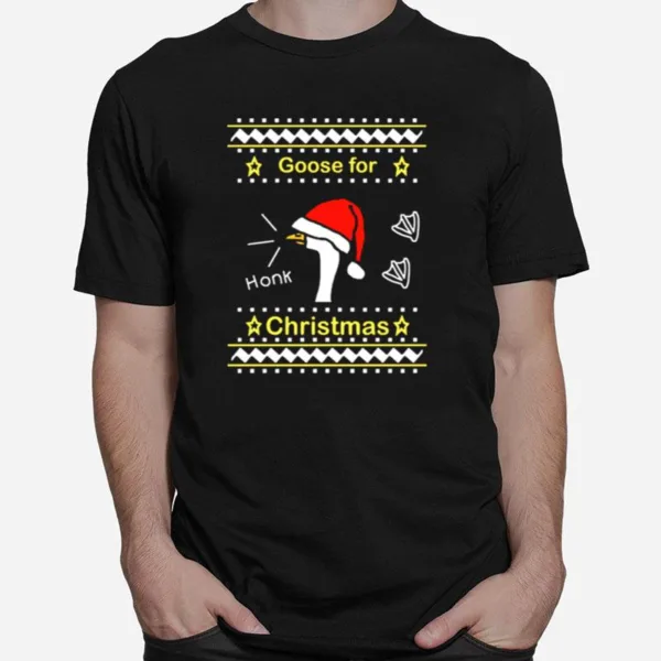 Goose For Honk Santa Christmas Unisex T-Shirt