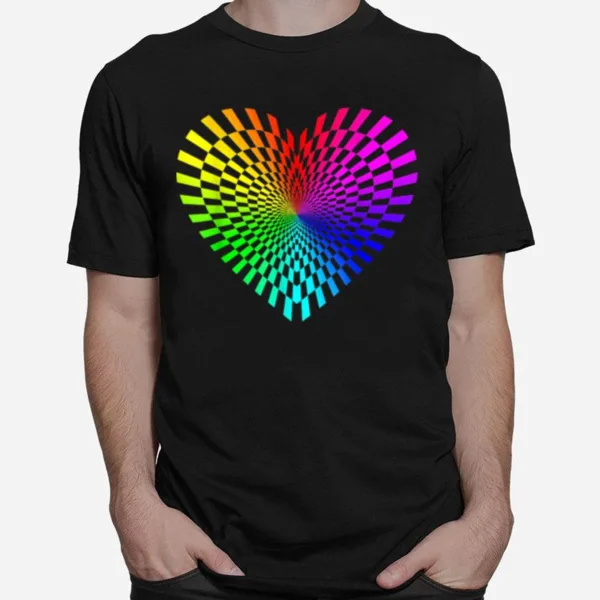 Graphical Art Optical Illusion Unisex T-Shirt