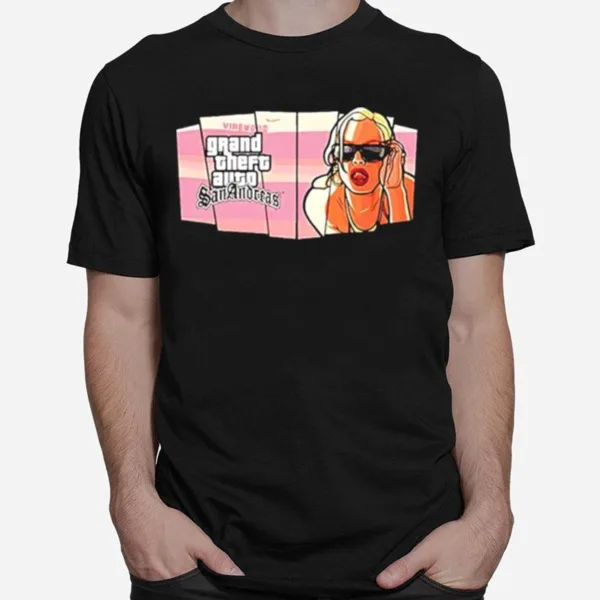 Gta Grand Theft Auto Rockstar San Andreas Unisex T-Shirt