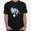 Gura Gawr Angry Shark Hololive Unisex T-Shirt