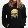 Half Face Zombie Skull Horror Art Unisex T-Shirt