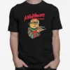 Halloween Jason Voorhees Cat A Nightmare On Claw Street Unisex T-Shirt