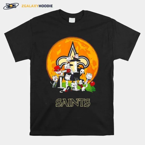 Halloween Nights Horror Characters Chibi Saints Unisex T-Shirt