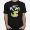 Happy Eastrawr T Rex Dinosaur Easter Bunny Egg Costume Unisex T-Shirt