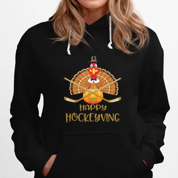 Happy Hockeyving Rooster Unisex T-Shirt