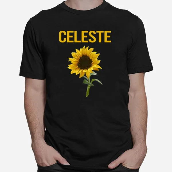 Happy Sunflower Celeste Unisex T-Shirt