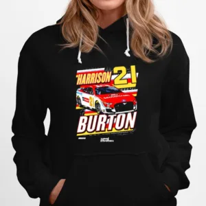 Harrison Burton Checkered Flag Black Motorcraft Chicane Unisex T-Shirt