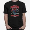 Hawkins High School Vintage Distressed Creepy Cute College Demogorgon Mascot Unisex T-Shirt