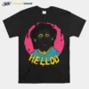 Hello Robbie Williams Mrs Doubtfire Unisex T-Shirt