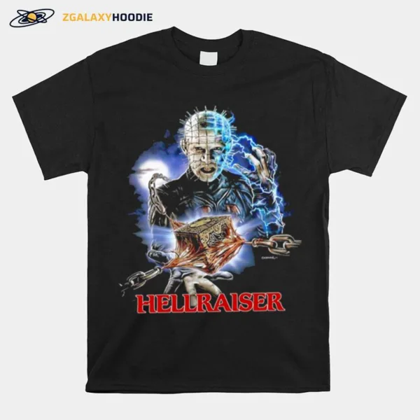 Hellraiser Pinhead Scary Design 1987 Halloween Monsters Unisex T-Shirt