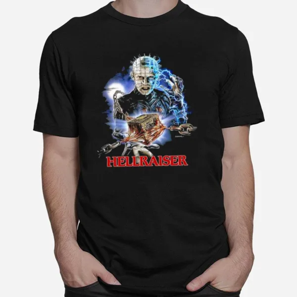 Hellraiser Pinhead Scary Design 1987 Halloween Monsters Unisex T-Shirt