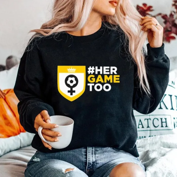 Her Game Too Football Unisex T-Shirt