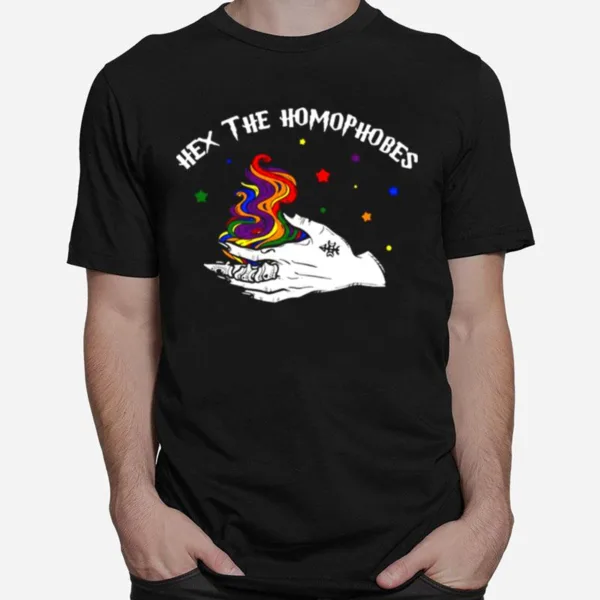 Hex The Homophobes Color Unisex T-Shirt