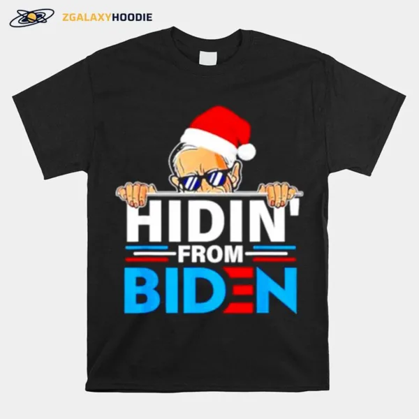 Hidin·From Biden Santa Joe Biden Unisex T-Shirt