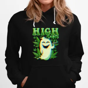 High Spirits Halloween Ghost Weed Unisex T-Shirt