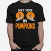 Hilarious Halloween Pumpkin Costume Women Chest Skeleton Unisex T-Shirt