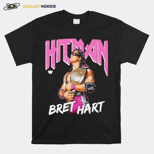 Hitman Bret Hart Professional Wrestler Unisex T-Shirt