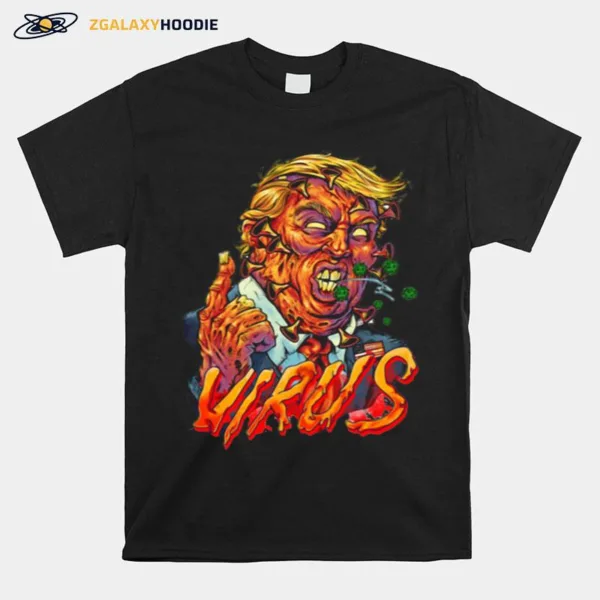 Horror Trump Virus Halloween Unisex T-Shirt