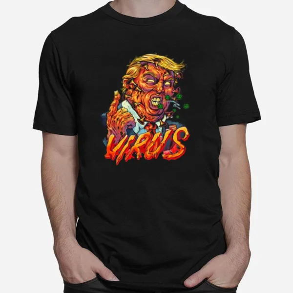 Horror Trump Virus Halloween Unisex T-Shirt