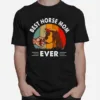 Horse Mom Ever Vintage Unisex T-Shirt