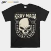 Hot Skull Krav Maga Fight Like A Warrior Unisex T-Shirt