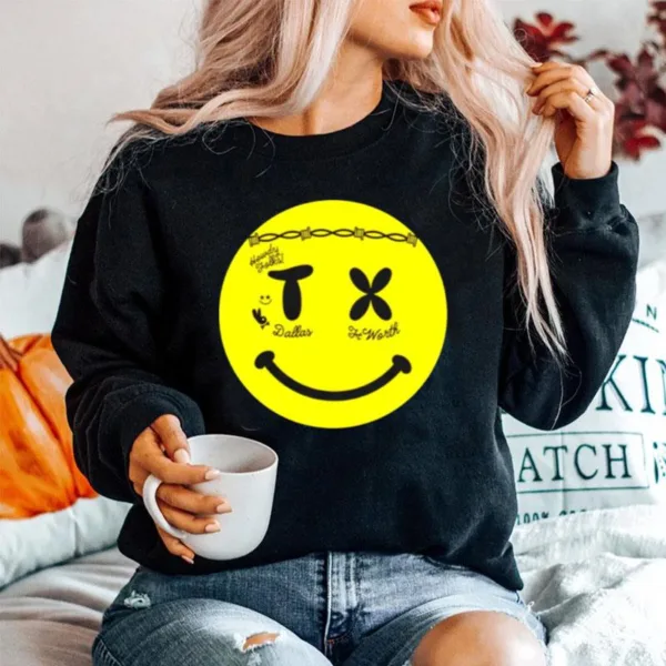 Howdy Folks Dallas Worth Smiley Face Unisex T-Shirt