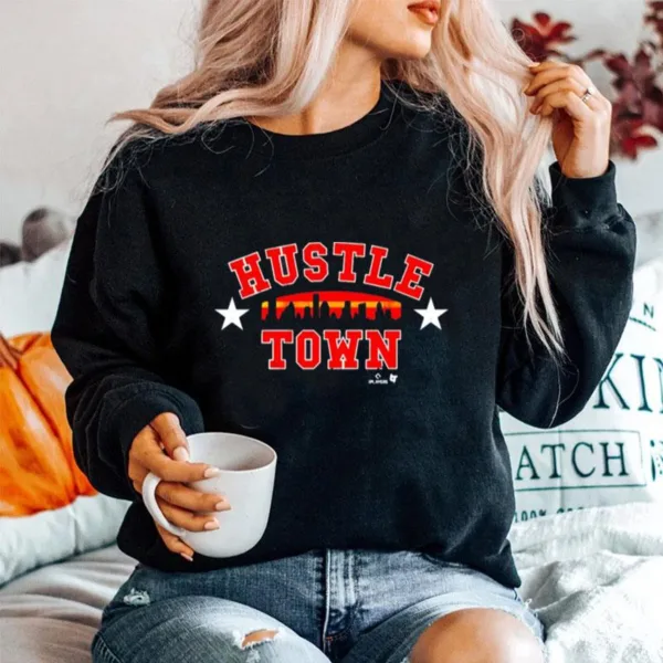 Hustle Town Texas Playoff Baseball Unisex T-Shirt