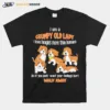 I Am A Grumpy Old Lady I Love Beagles More Than Humans Unisex T-Shirt