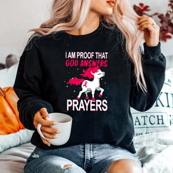 I Am Proof That God Answers Prayers Unisex T-Shirt