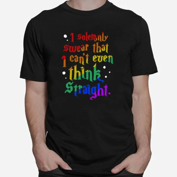 I Can't Even Think Straight  Classic Unisex T-Shirt