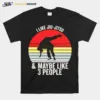 I Like Jiu Jitsu And Maybe Like 3 People Vintage Unisex T-Shirt